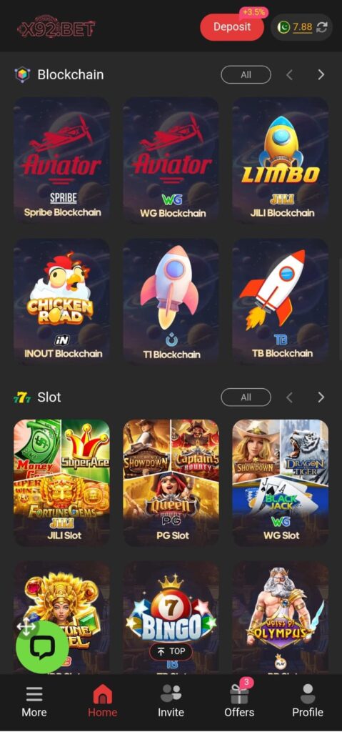 X92 Game VIP Teen Patti real money game is popular in Pakistan