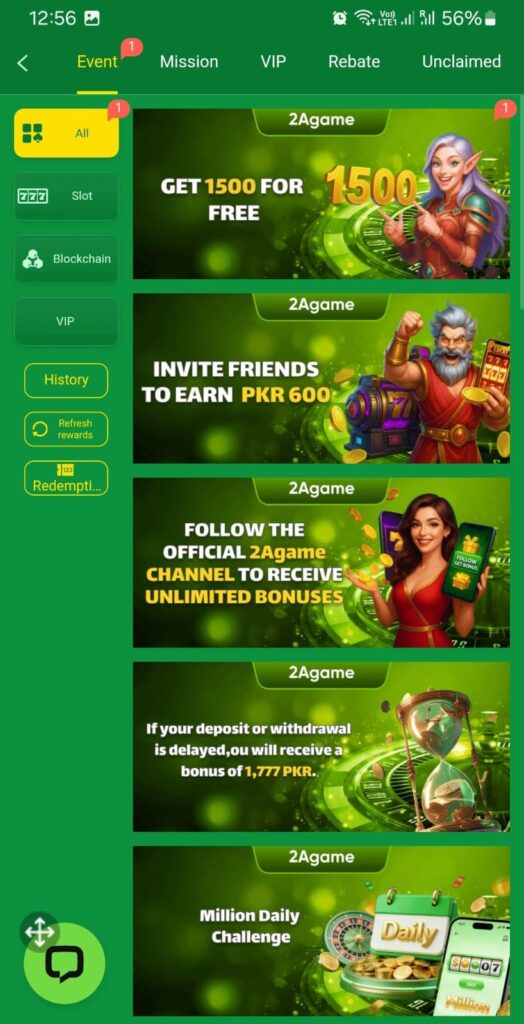 2a Game Features and Earn real money